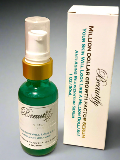 Beautify® Growth Factor Serum Bottle